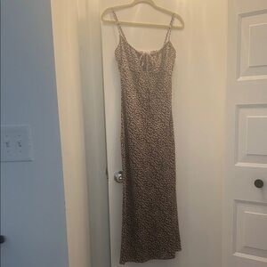 Le Lis Animal Print Maxi Dress